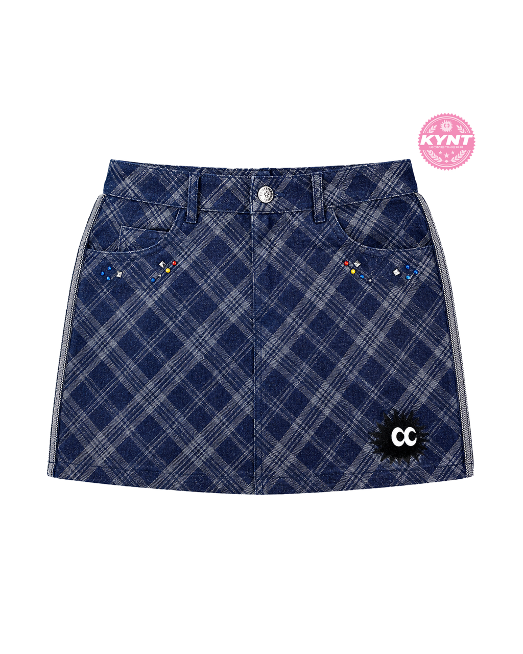 Denim Mini Skirt