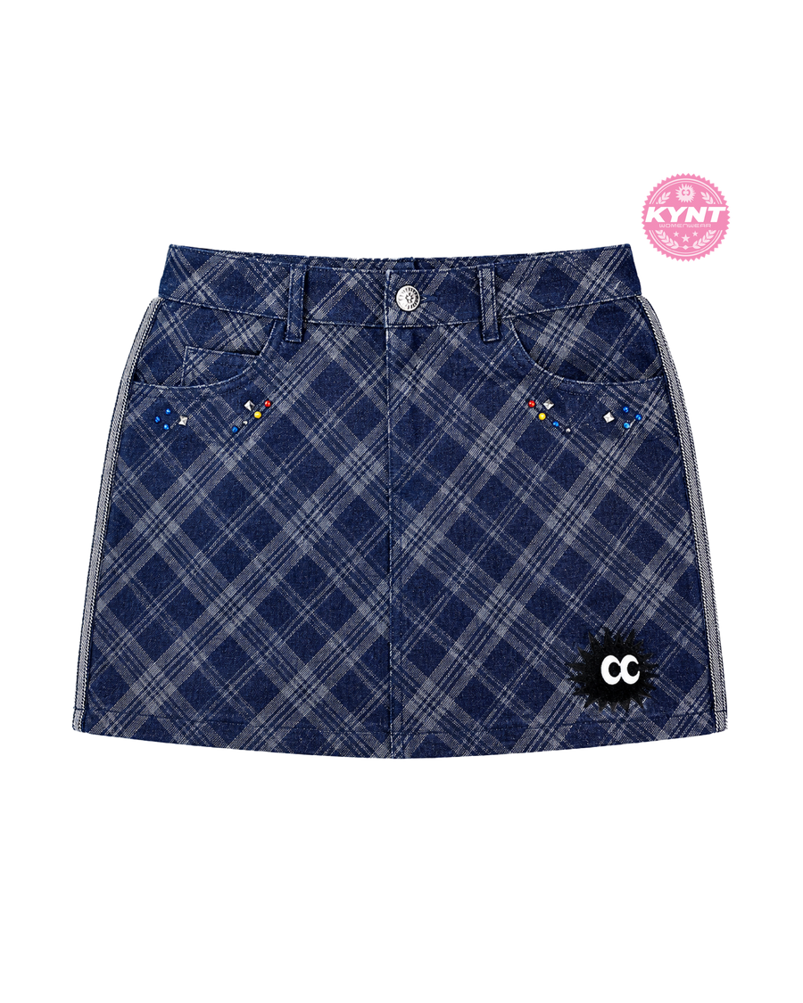 Denim Mini Skirt