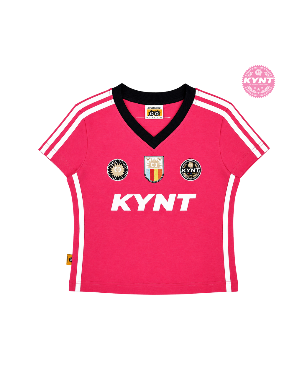 Slim Fit Top Bright Pink