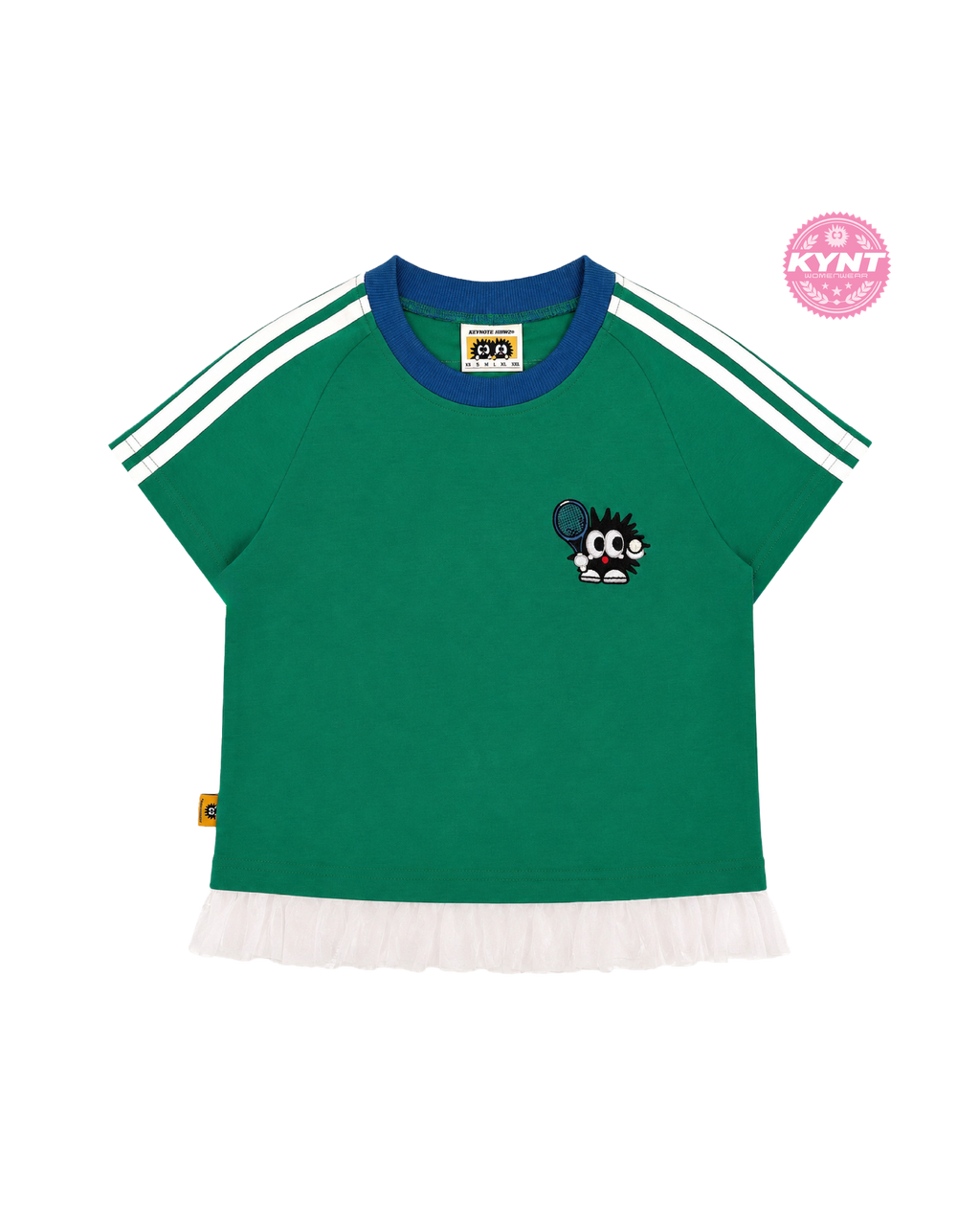Mini Club Crop Top Green