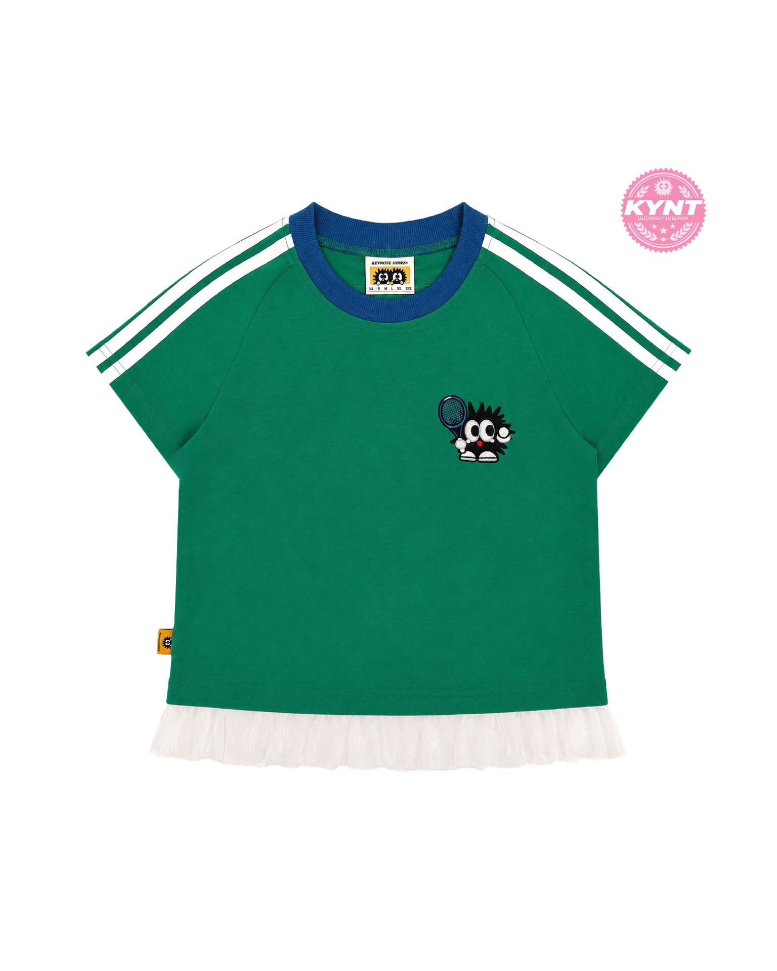 Mini Club Crop Top Green