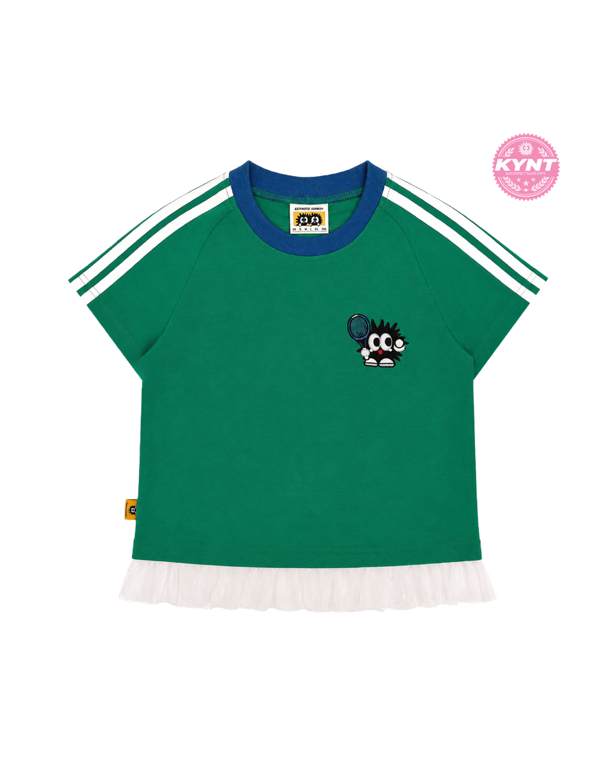 Mini Club Crop Top Green