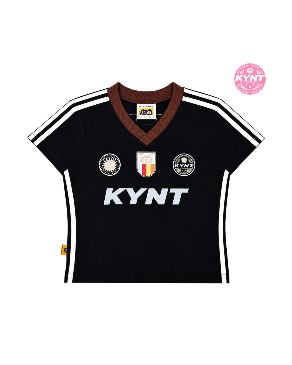 Slim Fit Top Black