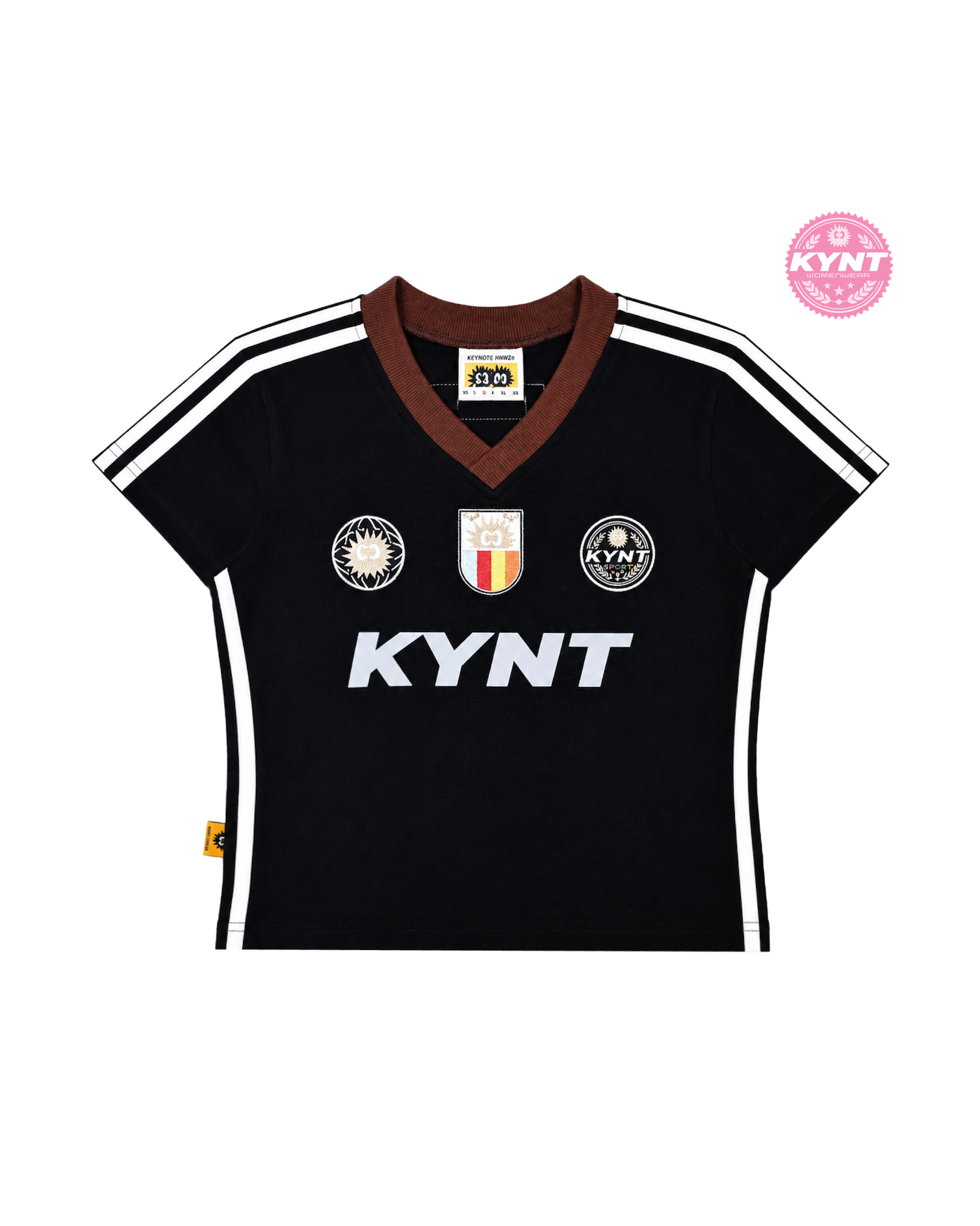 Slim Fit Top Black